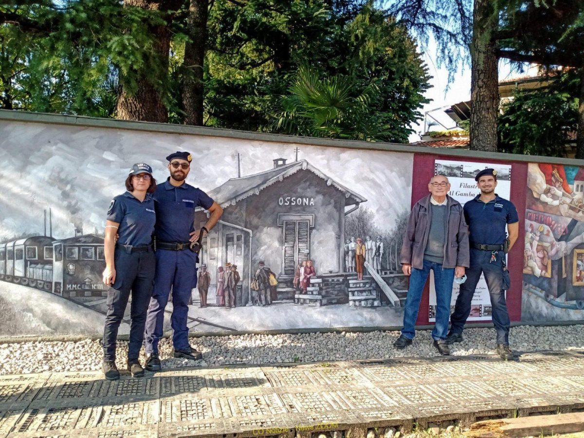 . Gamba de Legn. Inaugurato il murales di Ossona - 18/10/2021