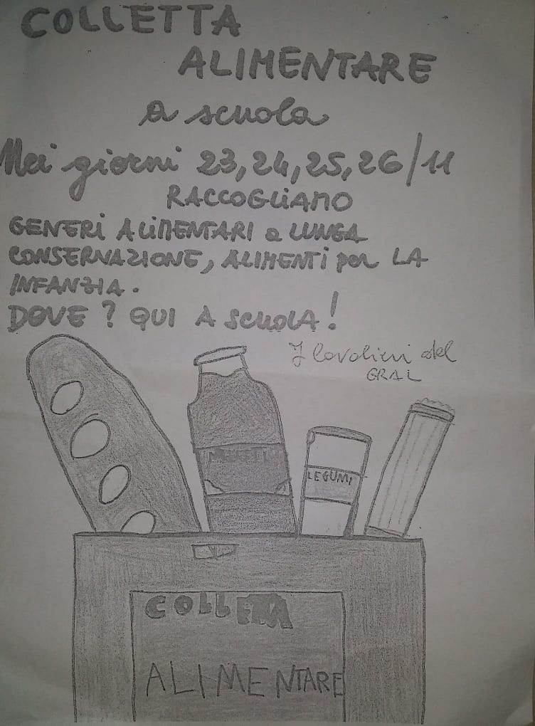 . La Colletta alimentare a scuola. Corbetta: "Istituto San Girolamo Emiliani" - 29/11/2021