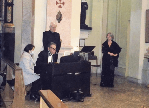 ministro garavaglia. Concerto di Natale con A-Deus, solisti di prestigio e..col ministro Garavaglia. Marcallo - 09/12/2021