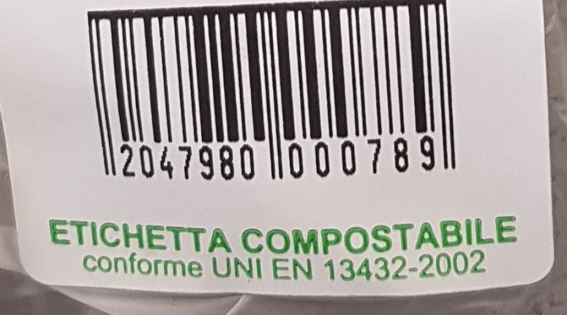 etichette compostabili. Etichette compostabili. Come recuperare i sacchetti dell'orto - frutta - 31/01/2022
