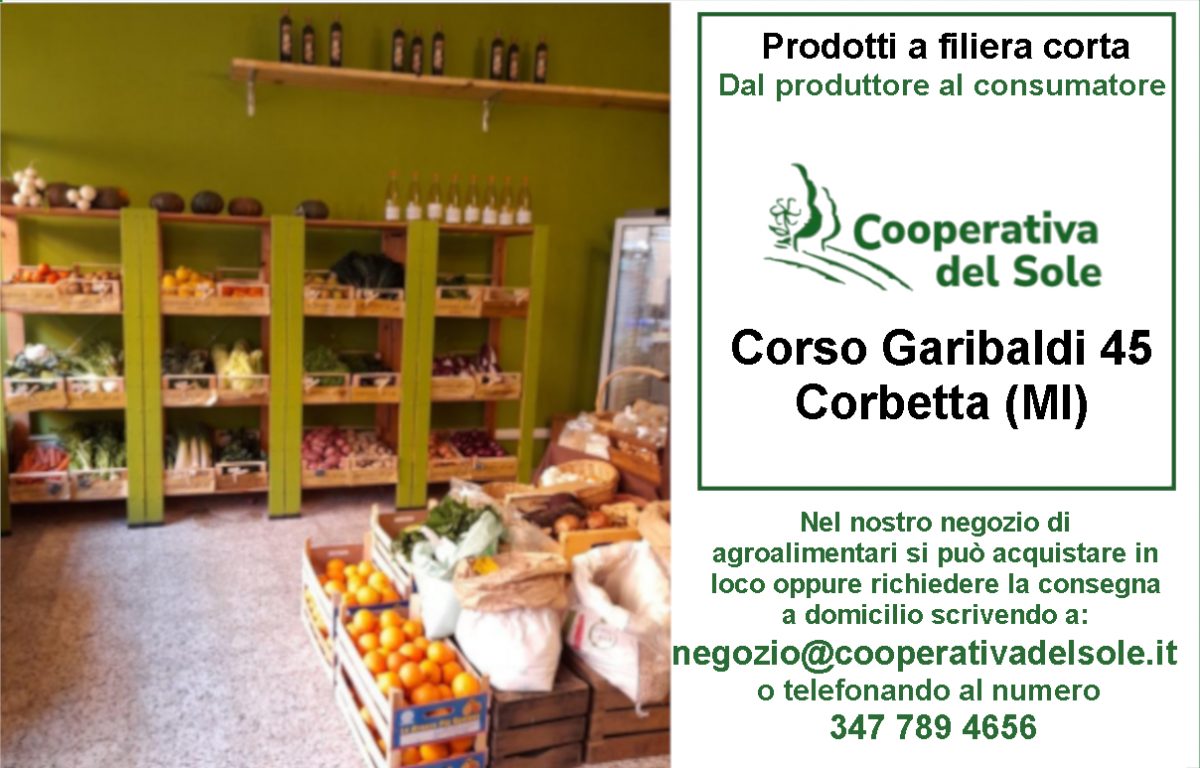 negozio agroalimentari cooperativa del Sole Corbetta
