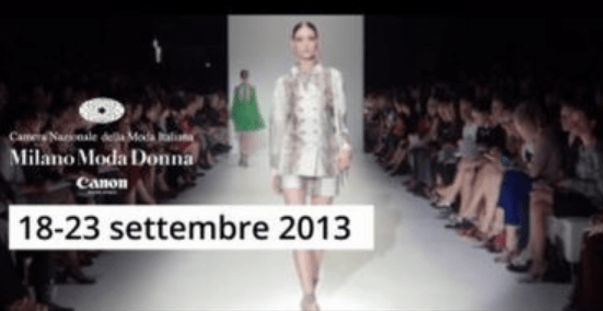 milano moda donna. Milano Moda Donna: le sfilate Prèt à Porter Primavera 2014 - 10/09/2013