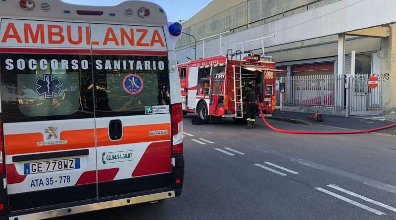 . Incendio in viale Certosa - 28/06/2022