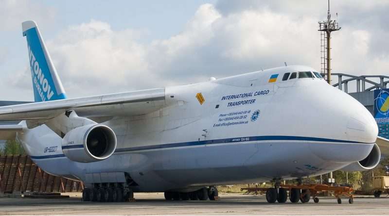 . Un Antonov 124 100 è appena atterrato a Malpensa - 10/08/2022
