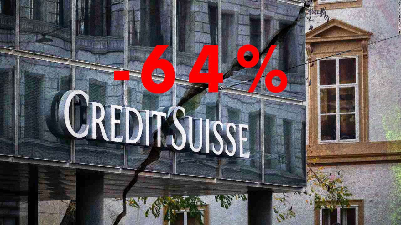 Immagine di Credit Suisse -64%