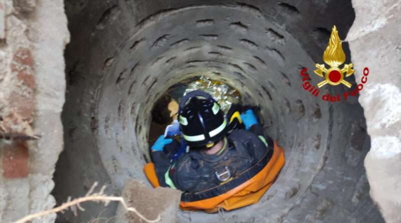 . Donna caduta nel pozzo profondo 3 metri. Estratta dai Vigili del Fuoco - 05/03/2023