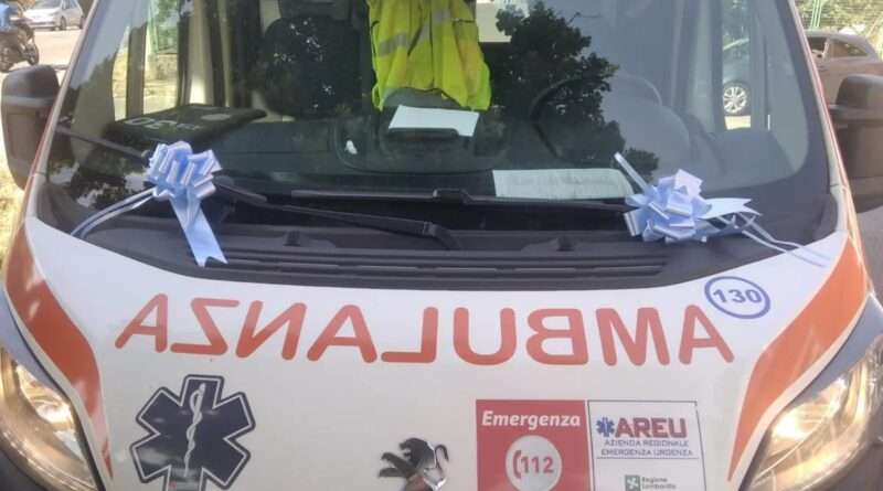 ambulanza. Battesimo per l'ambulanza ATAZSU 130.01A1 di Ata Soccorso - 10/07/2023