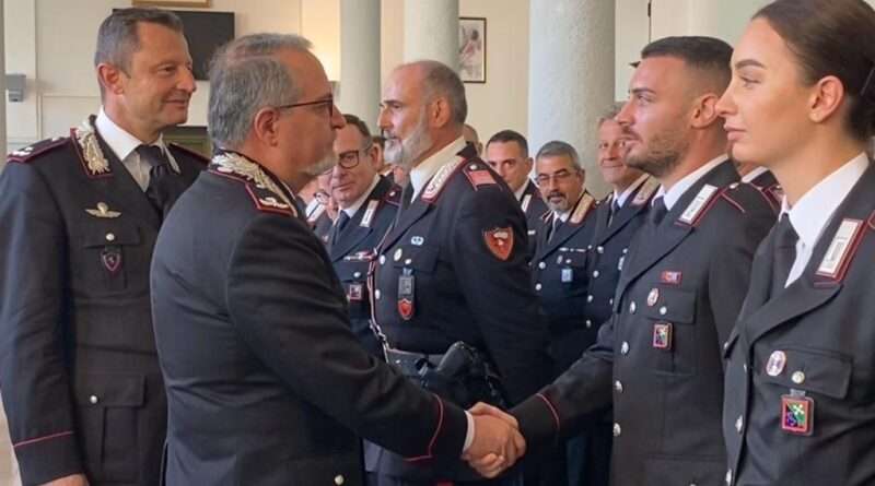 Giuseppe de Riggi. Il generale di brigata Giuseppe de Riggi nuovo comandante della Legione Lombardia - 03/08/2023