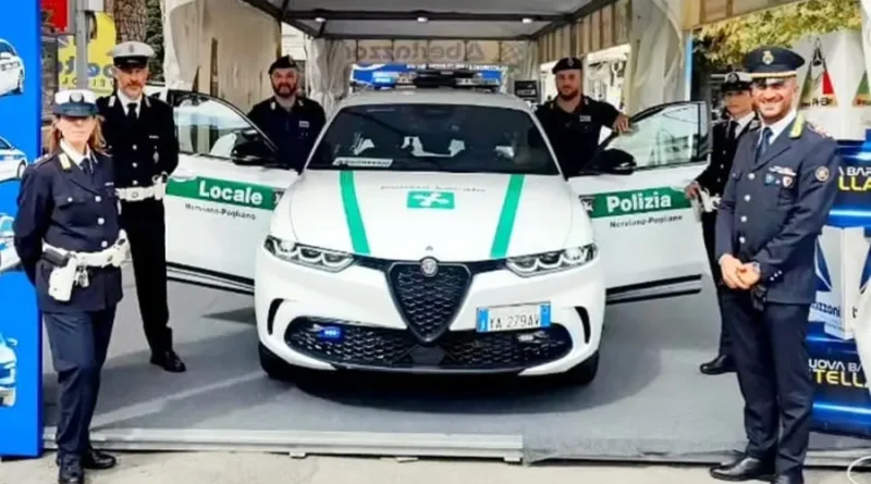 . Alfa Romeo Tonale. L'ultima aggiunta alla flotta della Polizia Locale Lombardia è al Comando Unico Nerviano - Pogliano - 25/09/2023