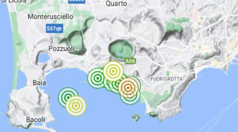 campi. Terremoto ai campi flegrei, magnitudo 4.2 sotto al Vesuvio. Suonano le sirene a Napoli - 27/09/2023