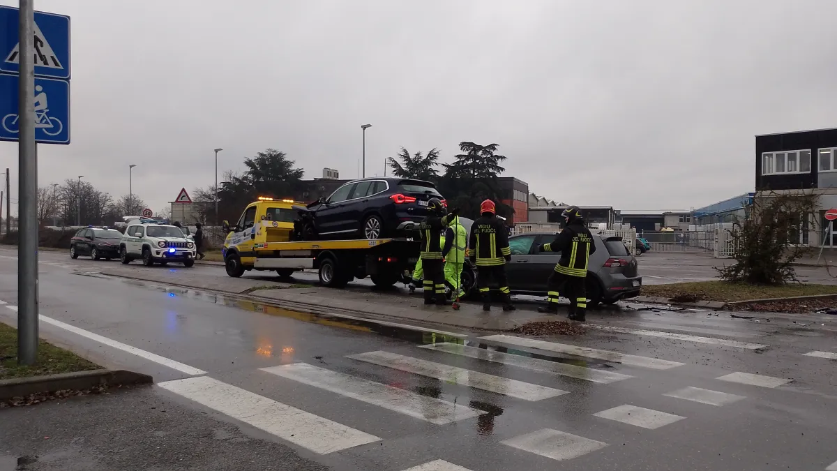 incidente. Ossona. Incidente stradale ad Asmonte - 10/02/2024