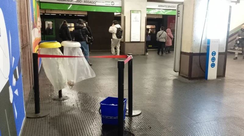 prima pagina. La metropolitana di Milano fa acqua da tutte le parti - 01/03/2024