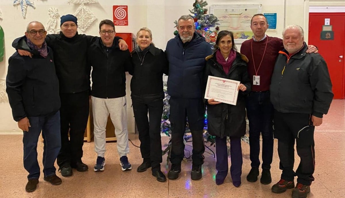 L'associazione Cuore Unito con la direttrice del carcere di Monza