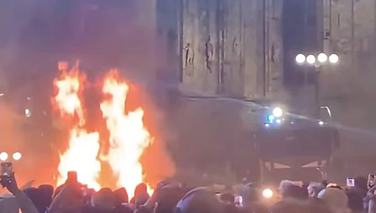 milano,duomo. Milano, scontri al corteo: 16 arresti, 22 denunce e 104 operatori soccorsi - 18/10/2026