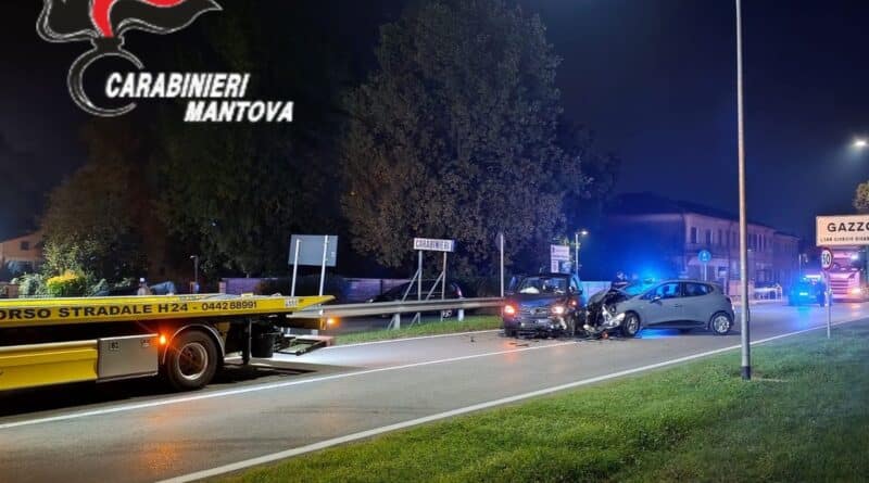 . San Giorgio Bigarello, Mantova. Scontro tra due auto: 37enne in ospedale - 18/10/2026