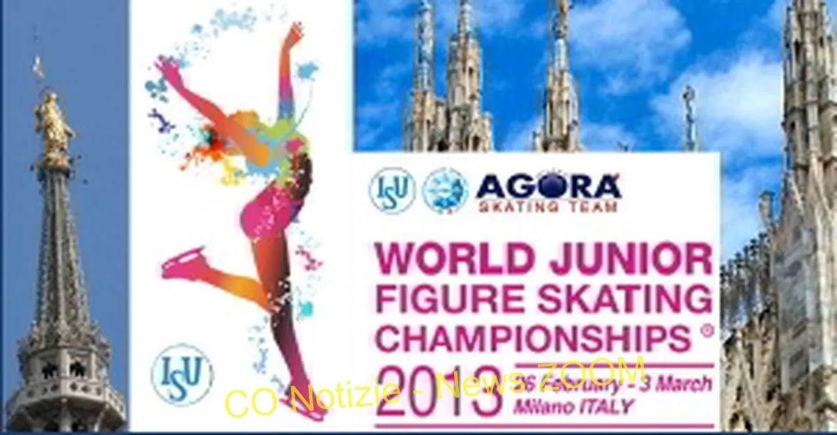 Pattinaggio artistico e danza sul ghiaccio: i campionati mondiali Junior a Milano